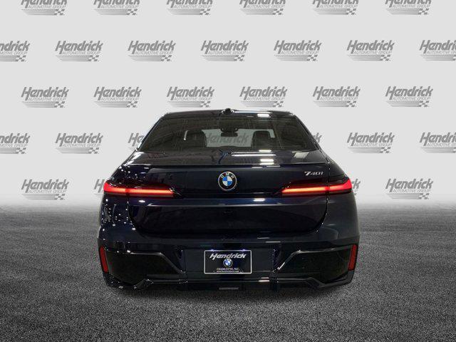 new 2025 BMW 740 car, priced at $103,225