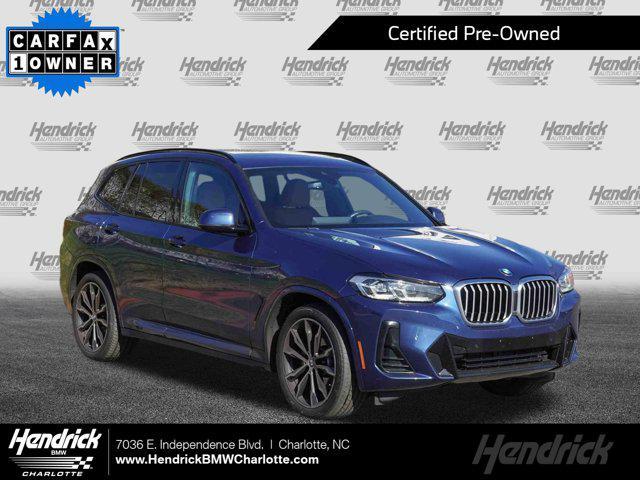 used 2022 BMW X3 car, priced at $36,991