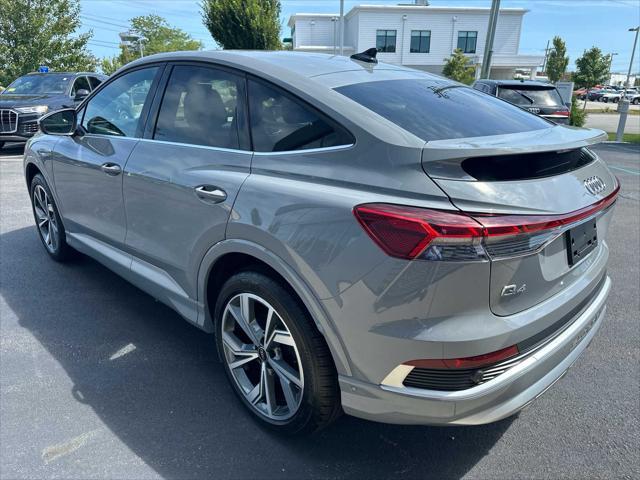 new 2024 Audi Q4 e-tron Sportback car, priced at $65,790