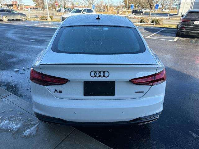 new 2025 Audi A5 Sportback car, priced at $59,355