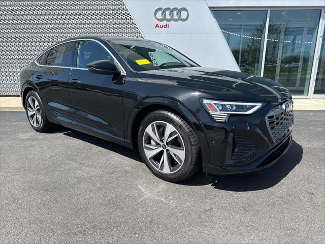 used 2024 Audi Q8 e-tron car, priced at $55,975