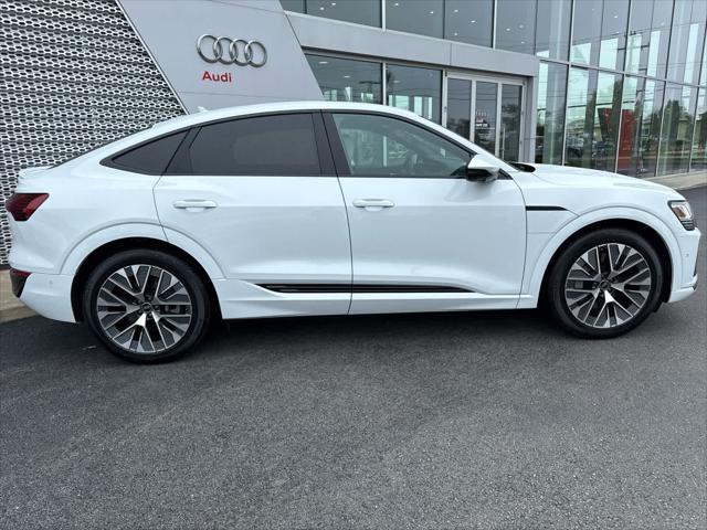 used 2024 Audi Q8 e-tron car, priced at $55,975
