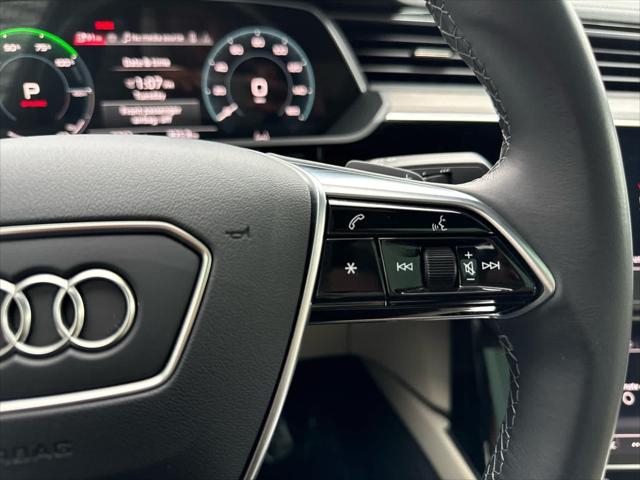 used 2024 Audi Q8 e-tron car, priced at $55,975