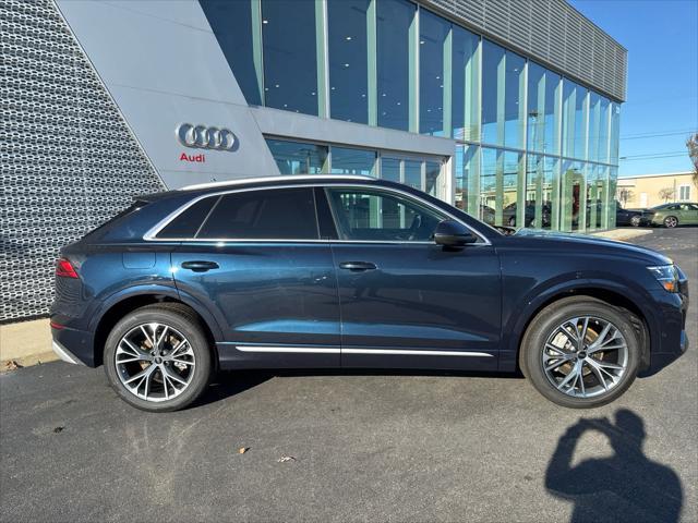 new 2025 Audi Q8 car, priced at $82,645