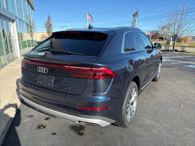 new 2025 Audi Q8 car, priced at $82,645