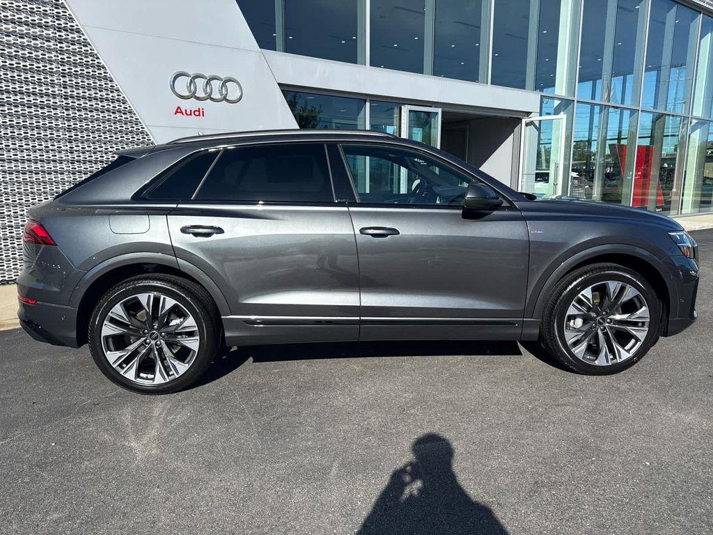 new 2025 Audi Q8 car, priced at $85,215