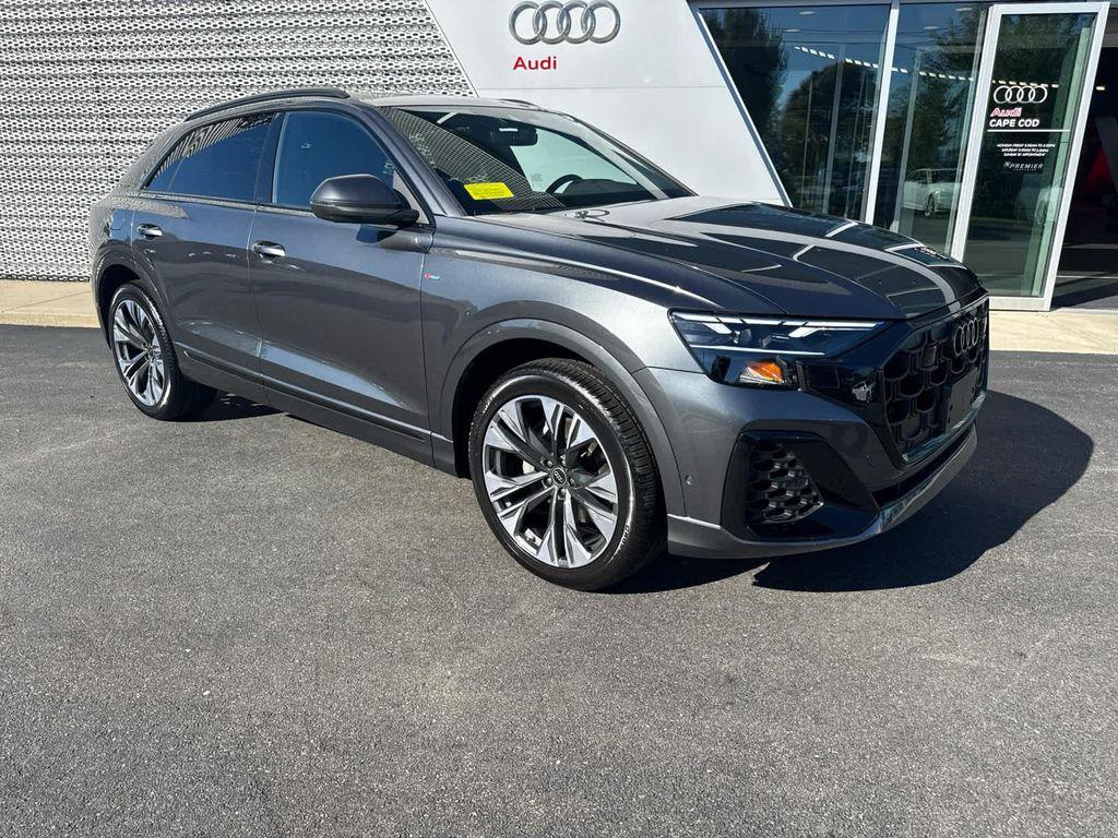 new 2025 Audi Q8 car, priced at $85,215