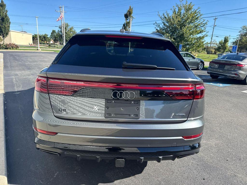 new 2025 Audi Q8 car, priced at $85,215