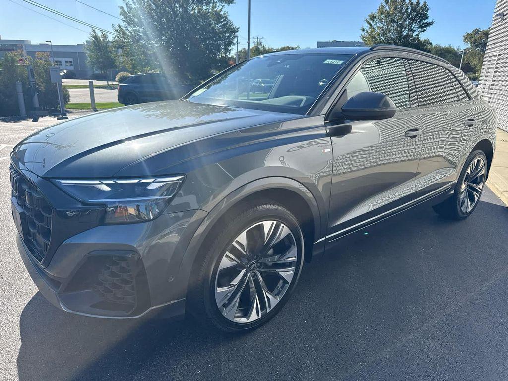 new 2025 Audi Q8 car, priced at $85,215