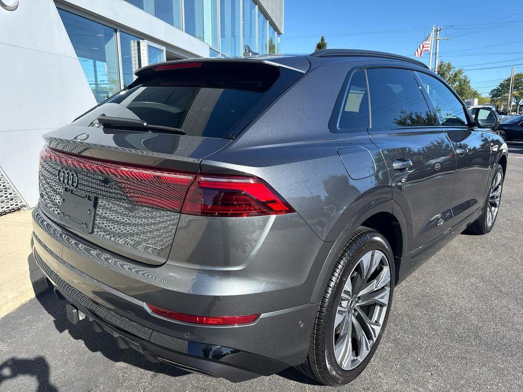 new 2025 Audi Q8 car, priced at $85,215