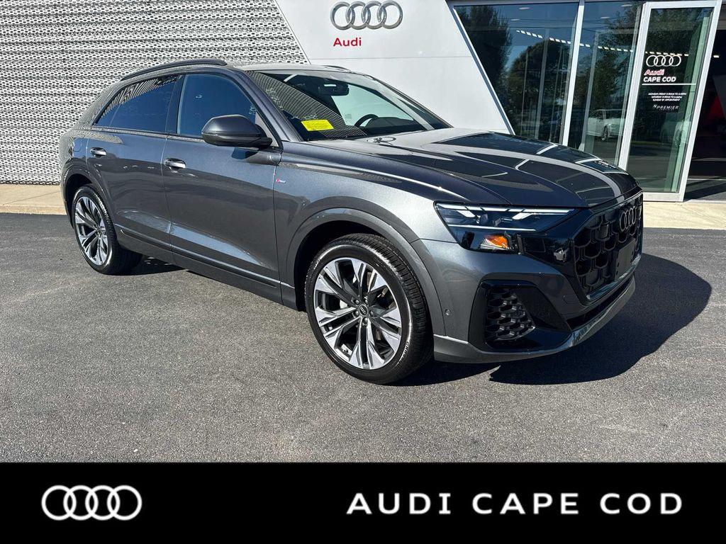 new 2025 Audi Q8 car, priced at $85,215