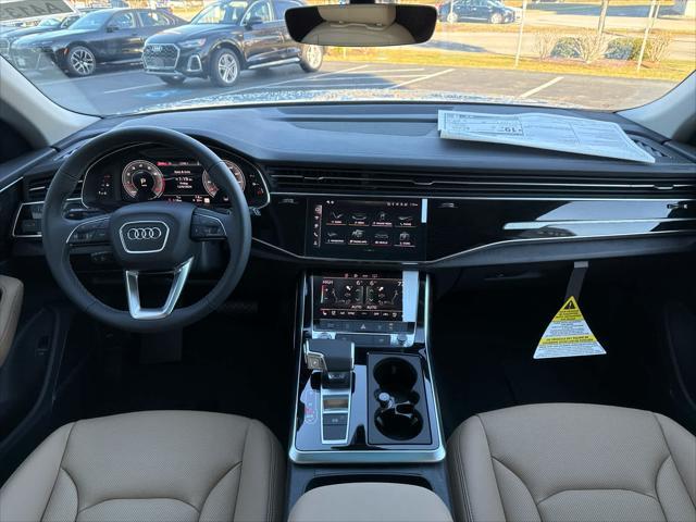 new 2025 Audi Q8 car, priced at $82,645