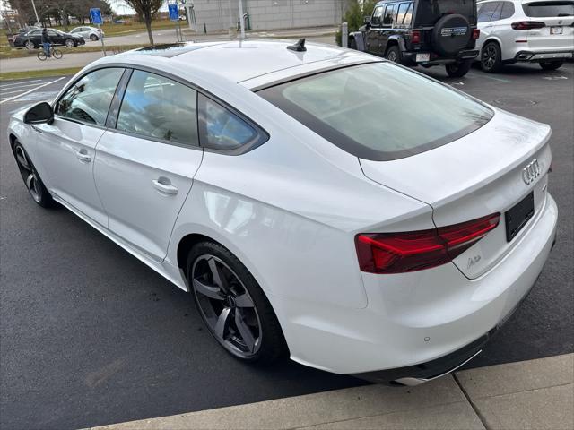 new 2025 Audi A5 Sportback car, priced at $56,385