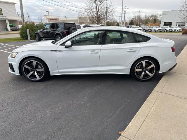 new 2025 Audi A5 Sportback car, priced at $56,385