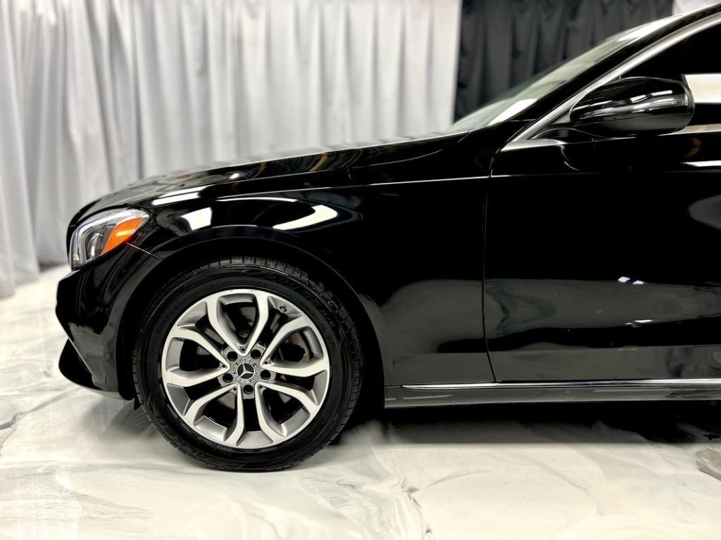used 2017 Mercedes-Benz C-Class car, priced at $19,950