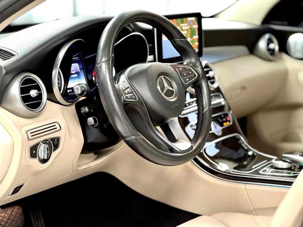 used 2017 Mercedes-Benz C-Class car, priced at $19,950