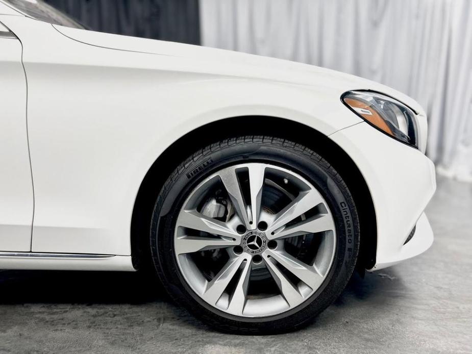 used 2018 Mercedes-Benz C-Class car, priced at $28,950