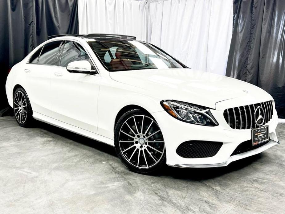 used 2015 Mercedes-Benz C-Class car, priced at $24,950