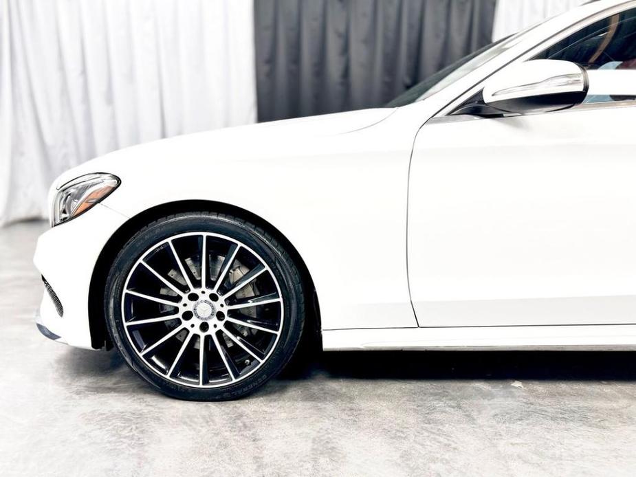 used 2015 Mercedes-Benz C-Class car, priced at $24,950