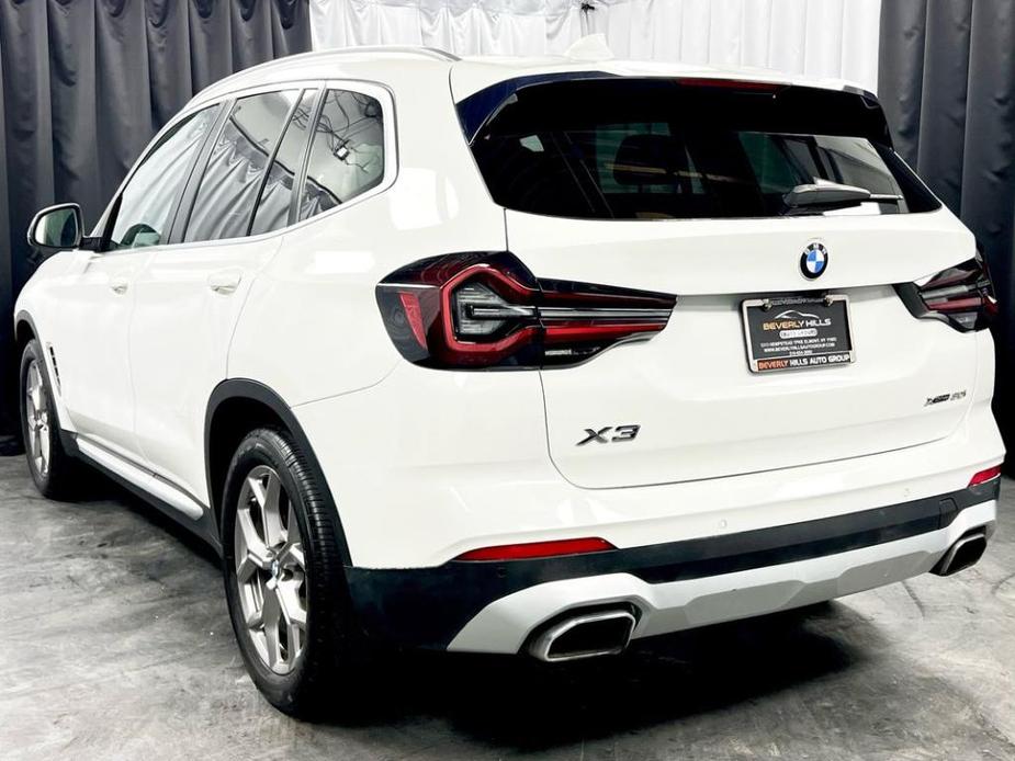 used 2022 BMW X3 car, priced at $33,950