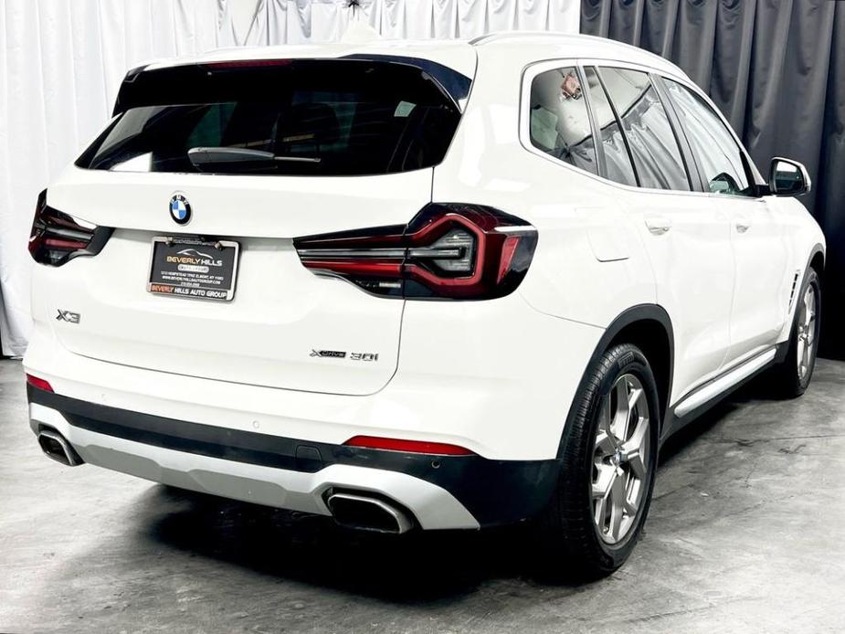 used 2022 BMW X3 car, priced at $33,950