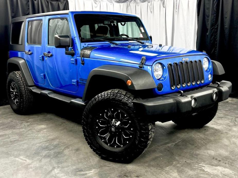 used 2016 Jeep Wrangler Unlimited car, priced at $24,450