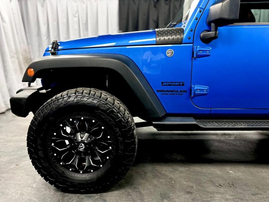 used 2016 Jeep Wrangler Unlimited car, priced at $24,450