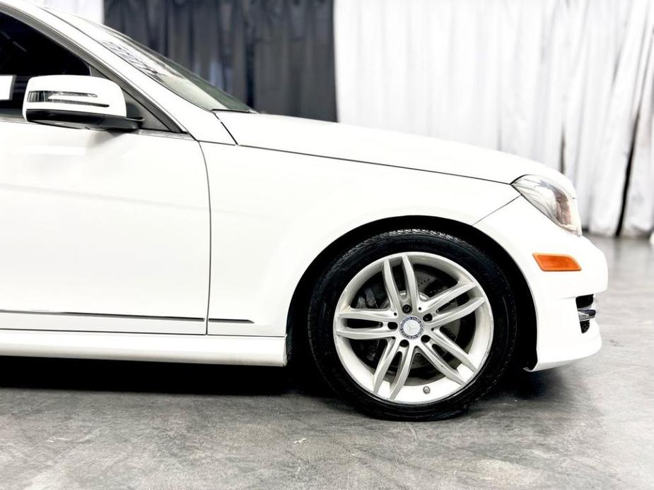 used 2013 Mercedes-Benz C-Class car, priced at $15,500