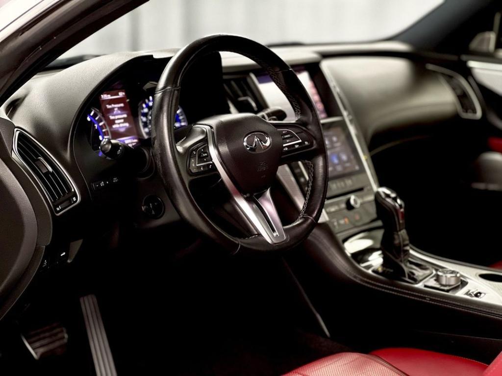 used 2018 INFINITI Q60 car, priced at $35,550