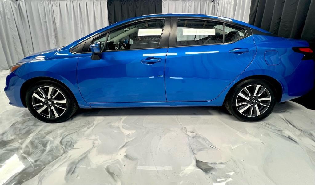 used 2021 Nissan Versa car, priced at $13,950