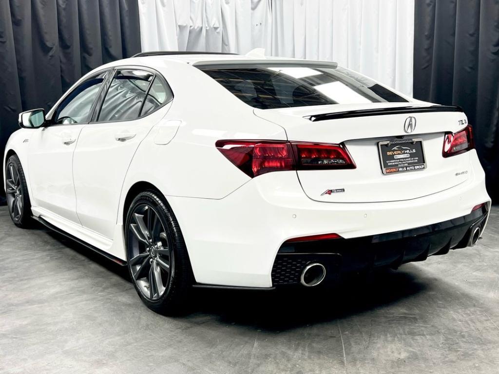 used 2018 Acura TLX car, priced at $29,500