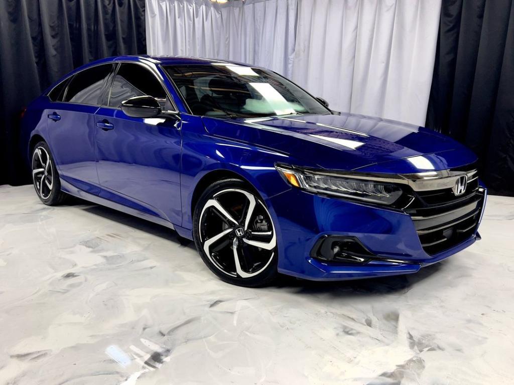 used 2021 Honda Accord car, priced at $27,950
