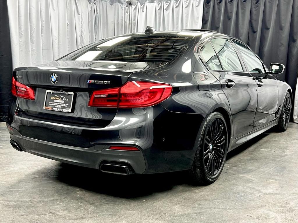 used 2018 BMW M550 car, priced at $39,950