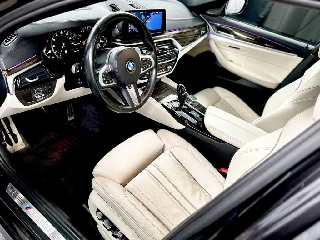 used 2018 BMW M550 car, priced at $39,950