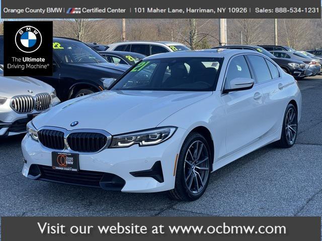 used 2021 BMW 330 car, priced at $32,995