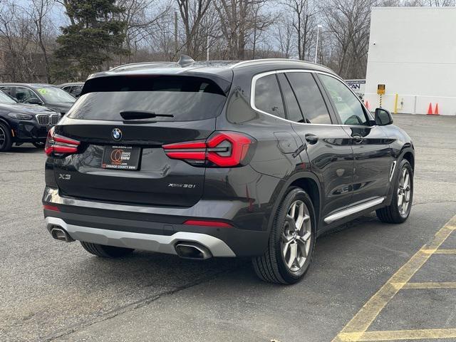 used 2022 BMW X3 car, priced at $35,256