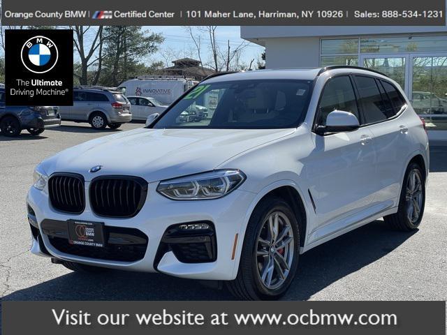 used 2021 BMW X3 car, priced at $44,335