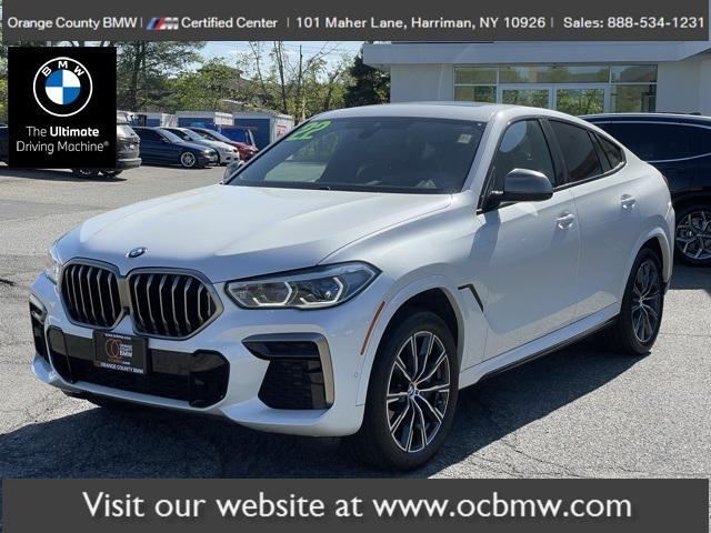 used 2022 BMW X6 car, priced at $65,775