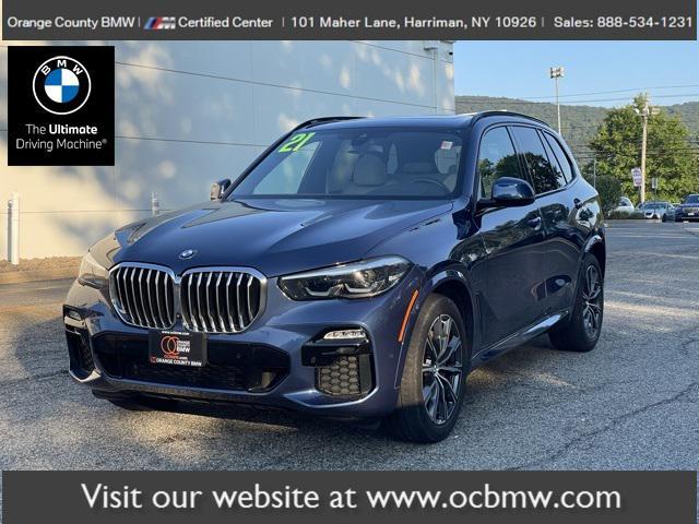 used 2021 BMW X5 car, priced at $45,495