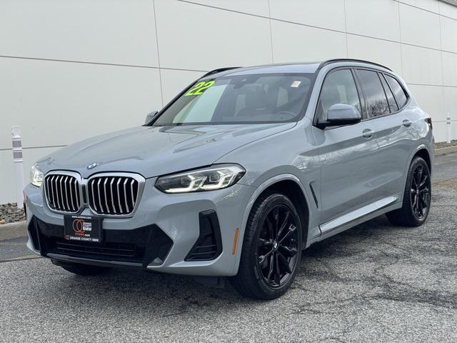 used 2022 BMW X3 car, priced at $39,455