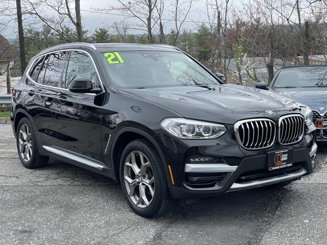 used 2021 BMW X3 car, priced at $36,990