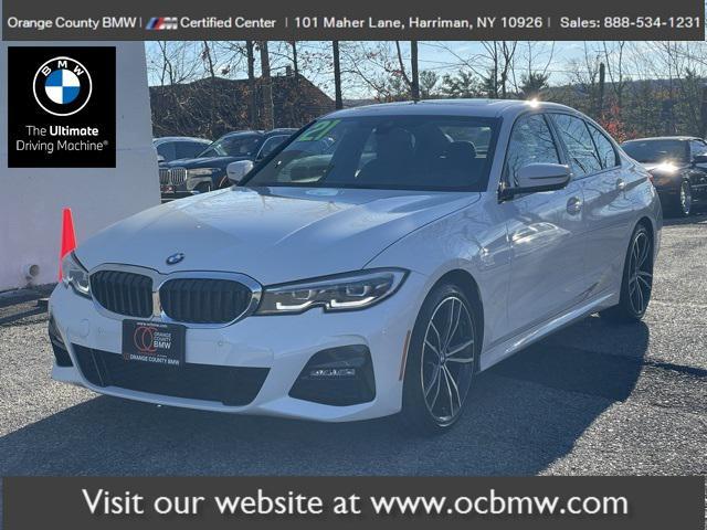 used 2021 BMW 330 car, priced at $33,415