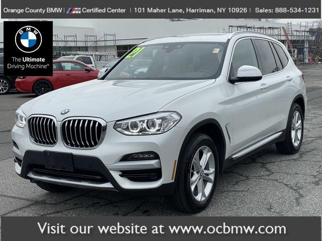 used 2021 BMW X3 car, priced at $30,795