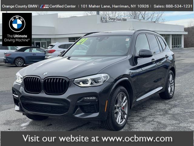 used 2021 BMW X3 car, priced at $39,495