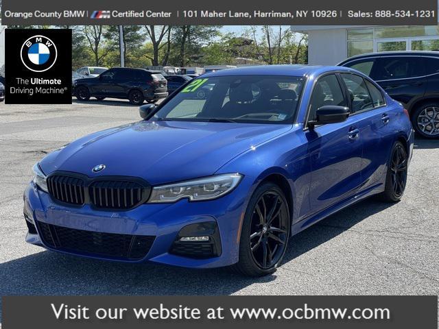 used 2021 BMW 330 car, priced at $36,987