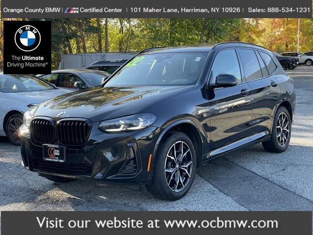 used 2022 BMW X3 car, priced at $38,295