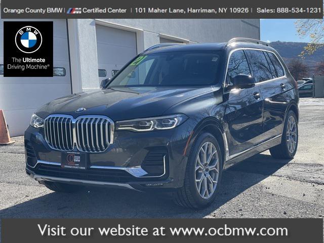 used 2021 BMW X7 car, priced at $47,995