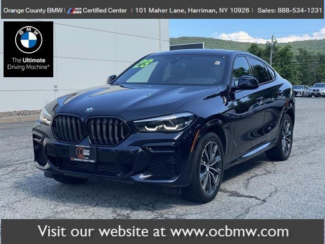 used 2023 BMW X6 car, priced at $58,975