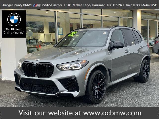 used 2022 BMW X5 M car, priced at $79,695