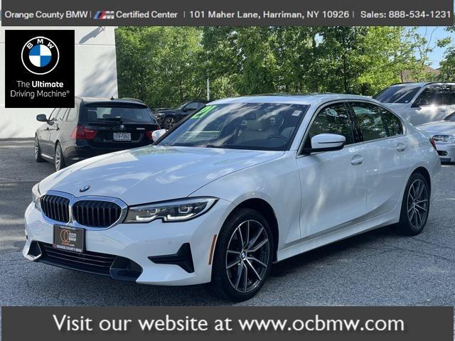 used 2021 BMW 330 car, priced at $34,895
